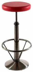 Vela Arredamenti Кожаный барный стул с регулируемой высотой Infinity