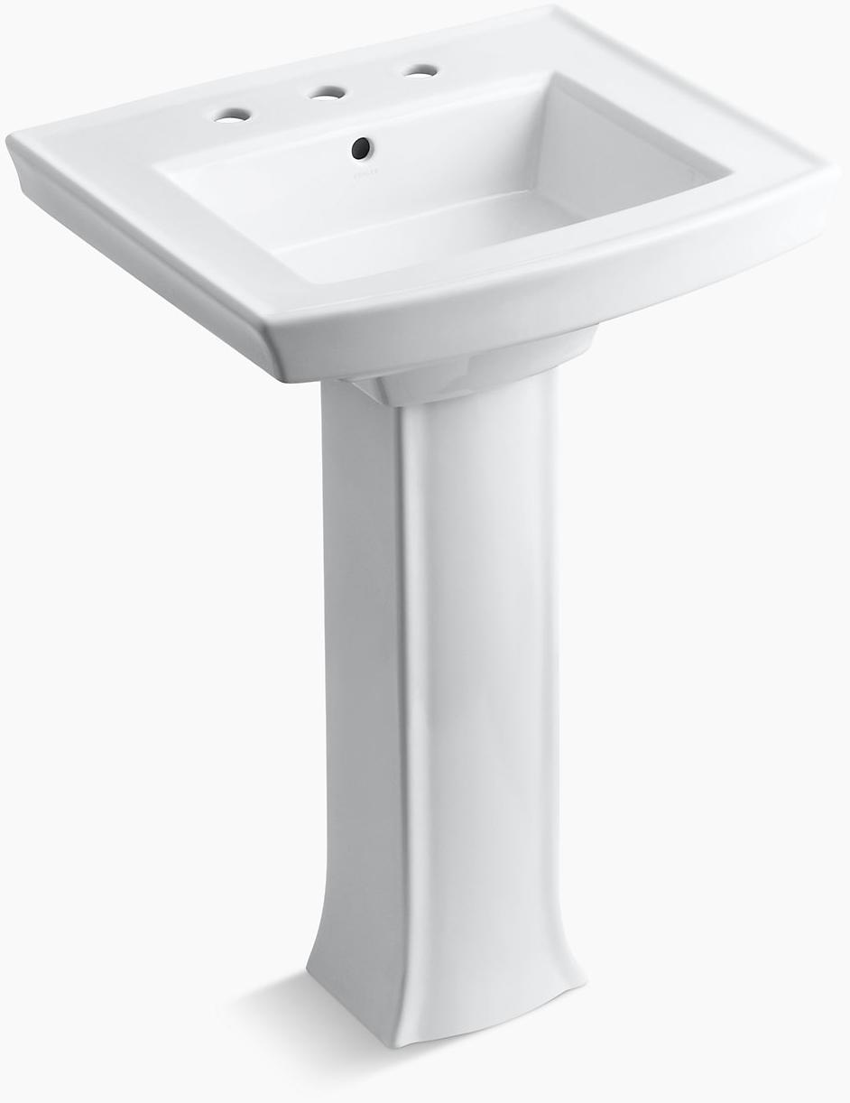 KOHLER Раковина Archer Pedestal 8 шт. K-2359-8-G9  - Вид №1