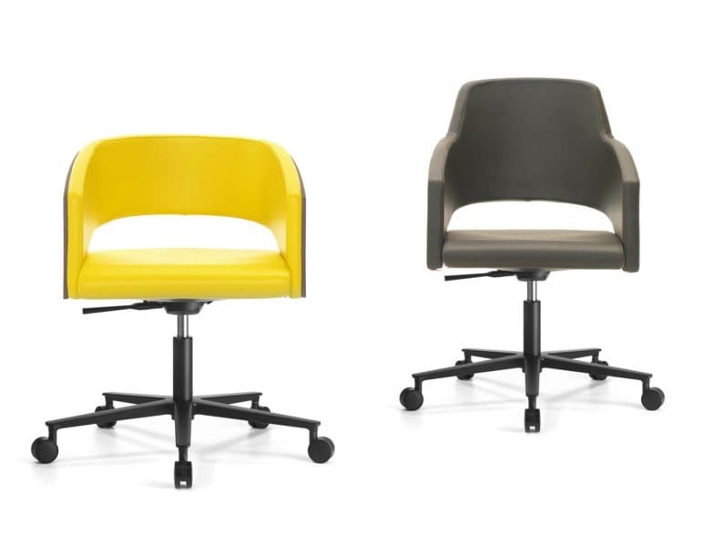 MAJOR-5-спицевое кресло из ткани с колесами и подлокотниками SITIA ARCH-00132323 - Вид №5