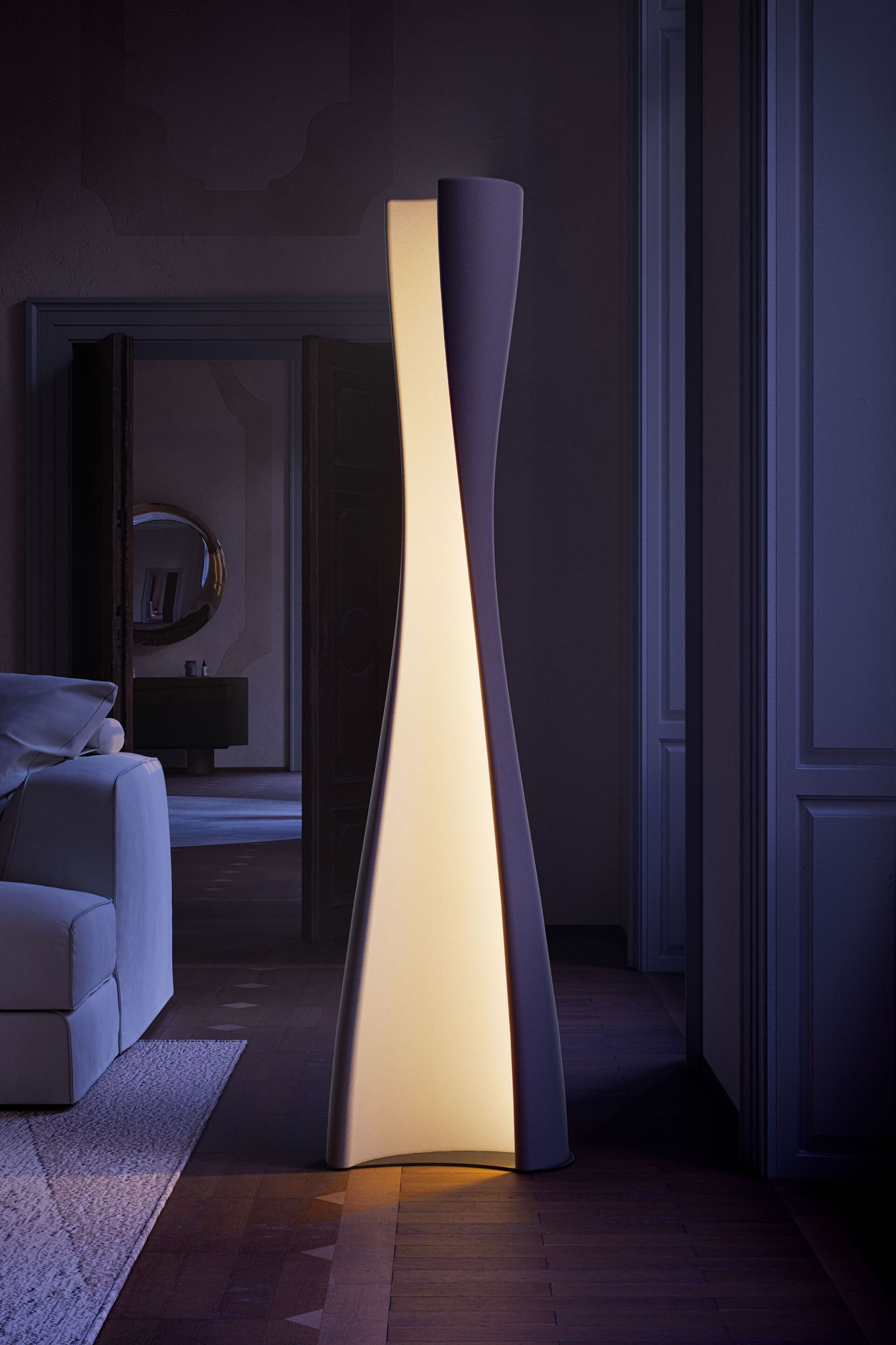 Ручной работы светодиодный глиняный торшер Cattelan italia DIPLOMA ARCH-00049457 - Вид №4