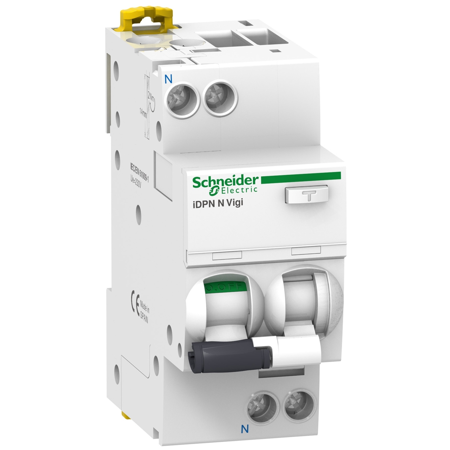 A9D56613 Дифавтомат Acti9 2P 13А (B) 6кА 30мА (A) Schneider Electric Acti 9 
