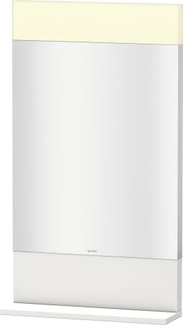 VE751001313 Vero Зеркало с полочкой внизу Американский орех, натуральный шпон Duravit - Вид №1