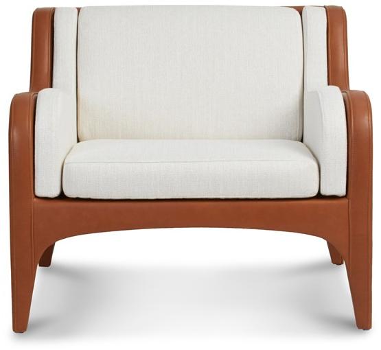 REDA AMALOU DESIGN Кресло из кожи и ткани sun-id-1399517 - Вид №4