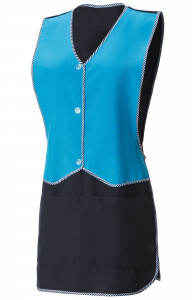 66210 Фартук-жилетка сине-голубой  Врач  размер 44-54