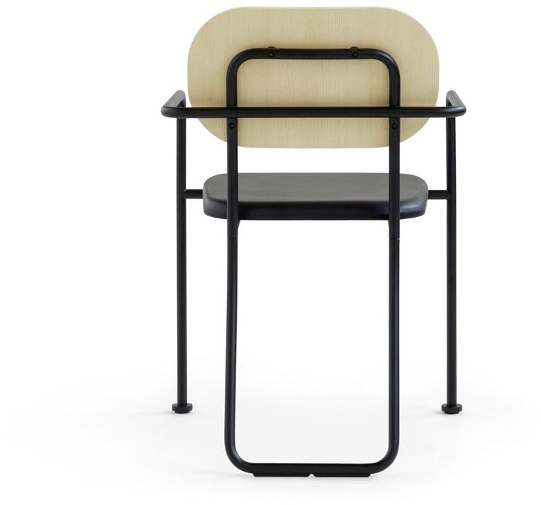 Blå Station Мягкое кожаное кресло с подлокотниками Åhus Bla Station sun-id-1485221 - Вид №6