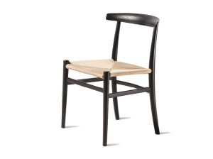 Стул из ясеня и веревки с открытой спинкой