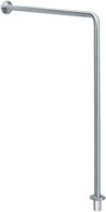 BS0010CS Настенный/напольный поручень с сатинированной отделкой mediclinics 