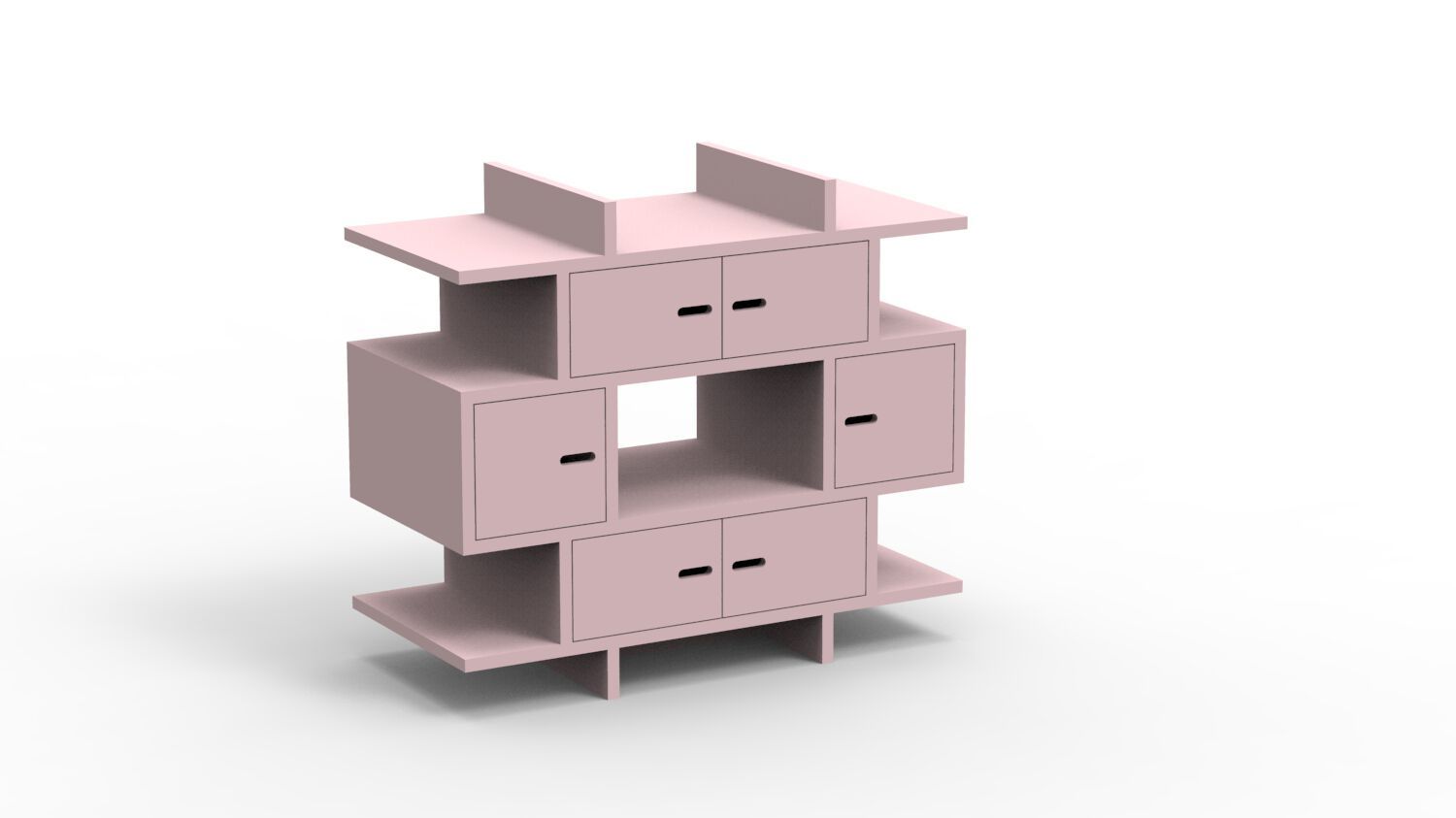 Шкаф для хранения МДФ Mathy by Bols MADAKET ARCH-00097602 - Вид №21