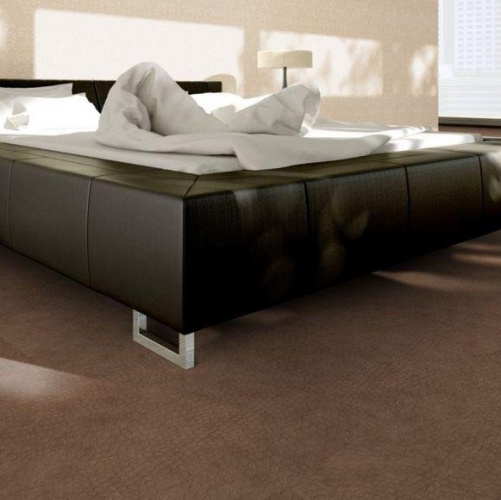 Кожаный пол CorkStyle Leather Waran Beige Натуральная кожа (Рельефная) 915х305 мм 1001500011 - Вид №1