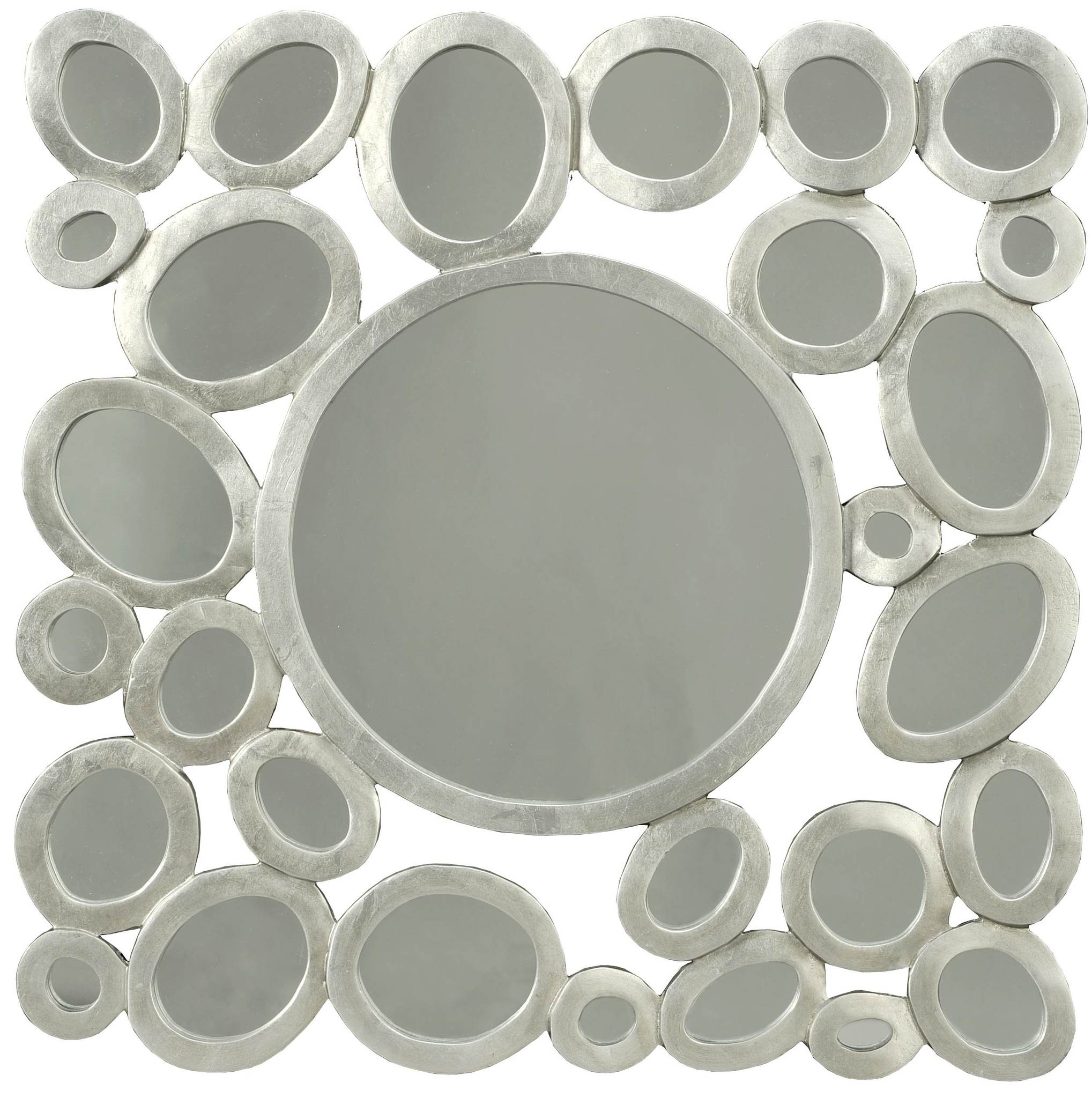 17888S8 Панно "Кольца с зеркалами квадрат" LAB.Space  - Вид №1