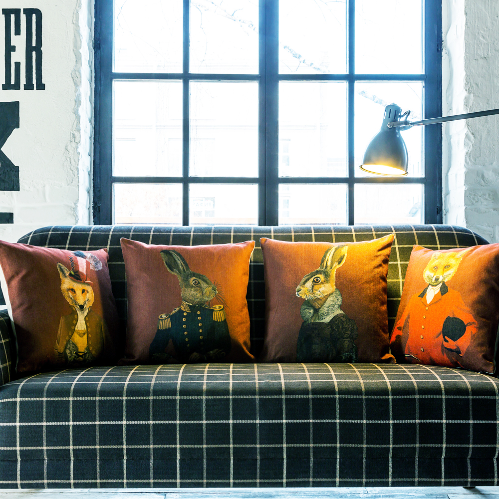 2719011 Декоративная подушка «Мистер Лис», версия Шоколад Object Desire  - Вид №5