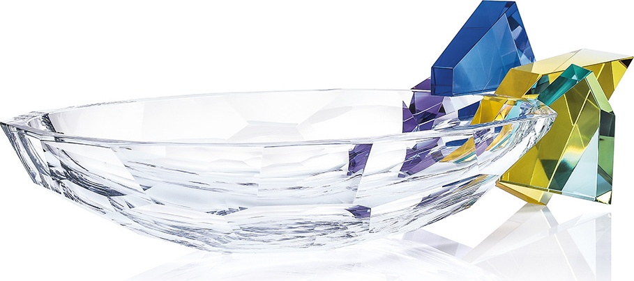 10612683 Moser Чаша 42см "Вессель" "160 лет Мозер" п/к Хрусталь бессвинцовый 