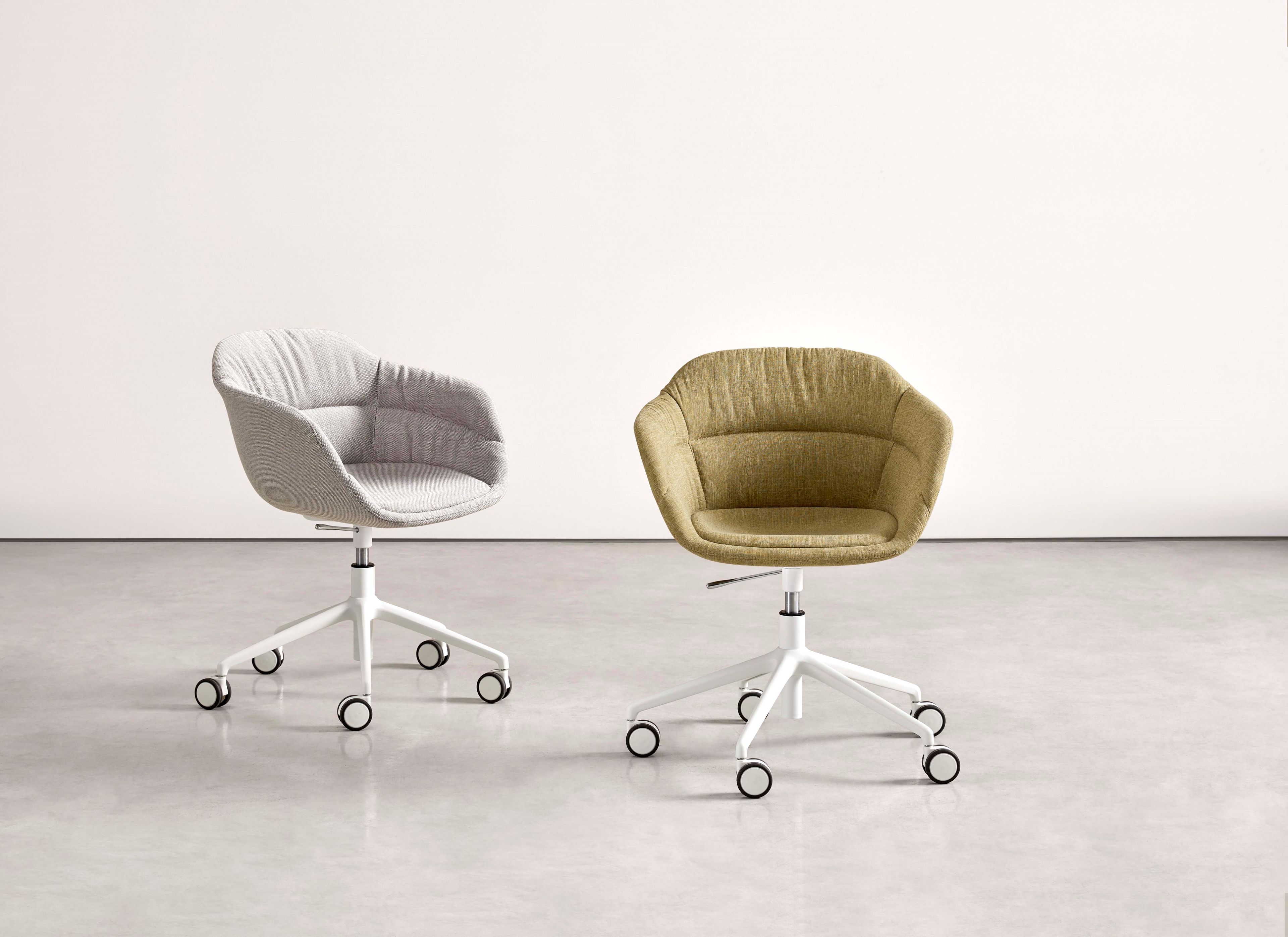 Офисное кресло с тканевой подкладкой с 5 спицами INCLASS Taia ARCH-00091806 - Вид №1