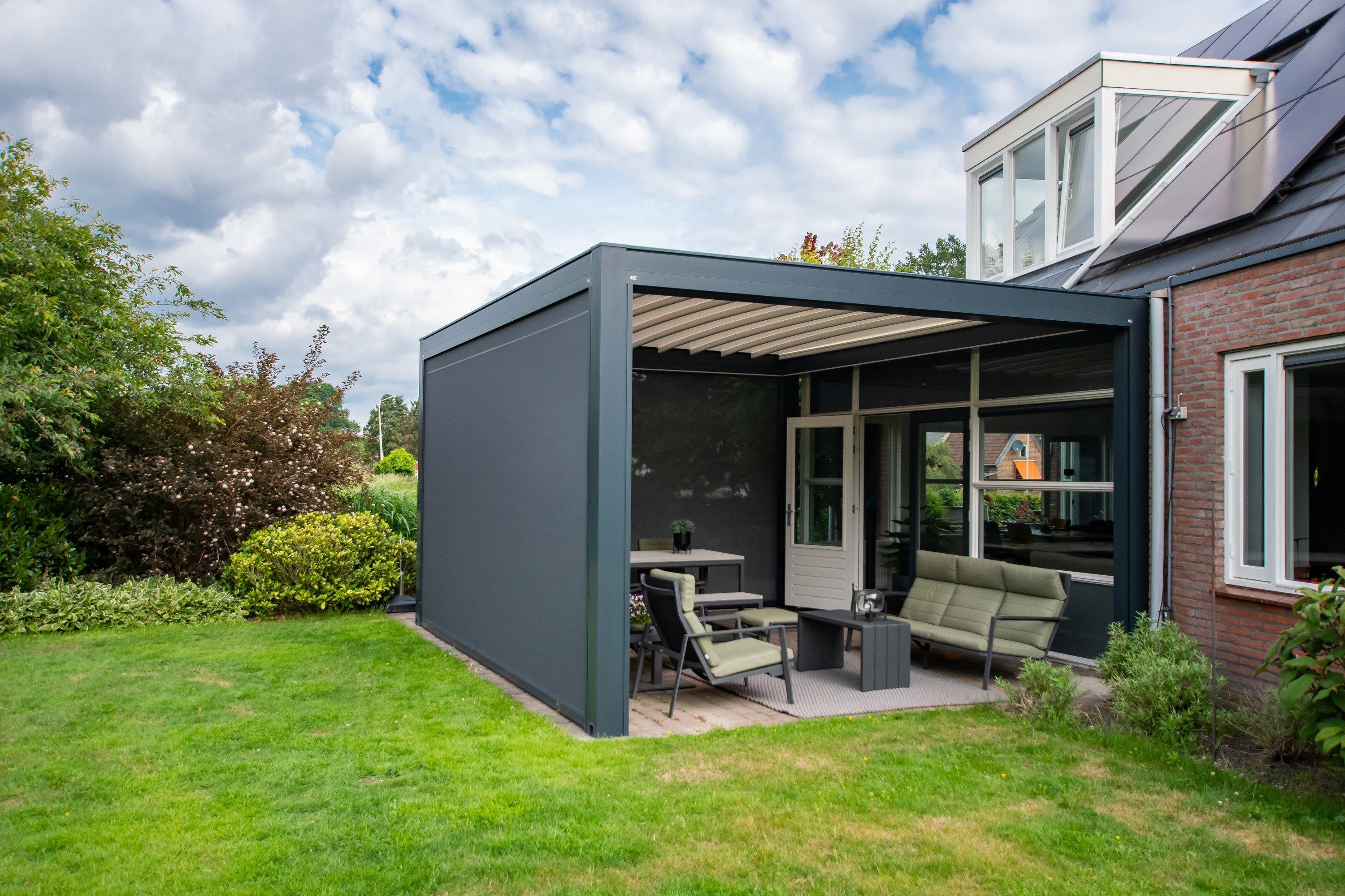 Беседка с раздвижной крышкой KE Outdoor Design GENNIUS ARCH-00090133 - Вид №3