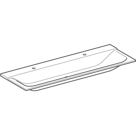 500.278.00.1 Встраиваемая раковина Geberit Xeno² Geberit  - Вид №1