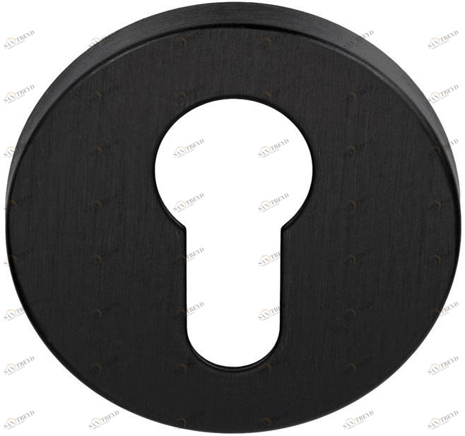 Formani Круглая розетка из матового черного ПВХ Arc sun-id-1483531