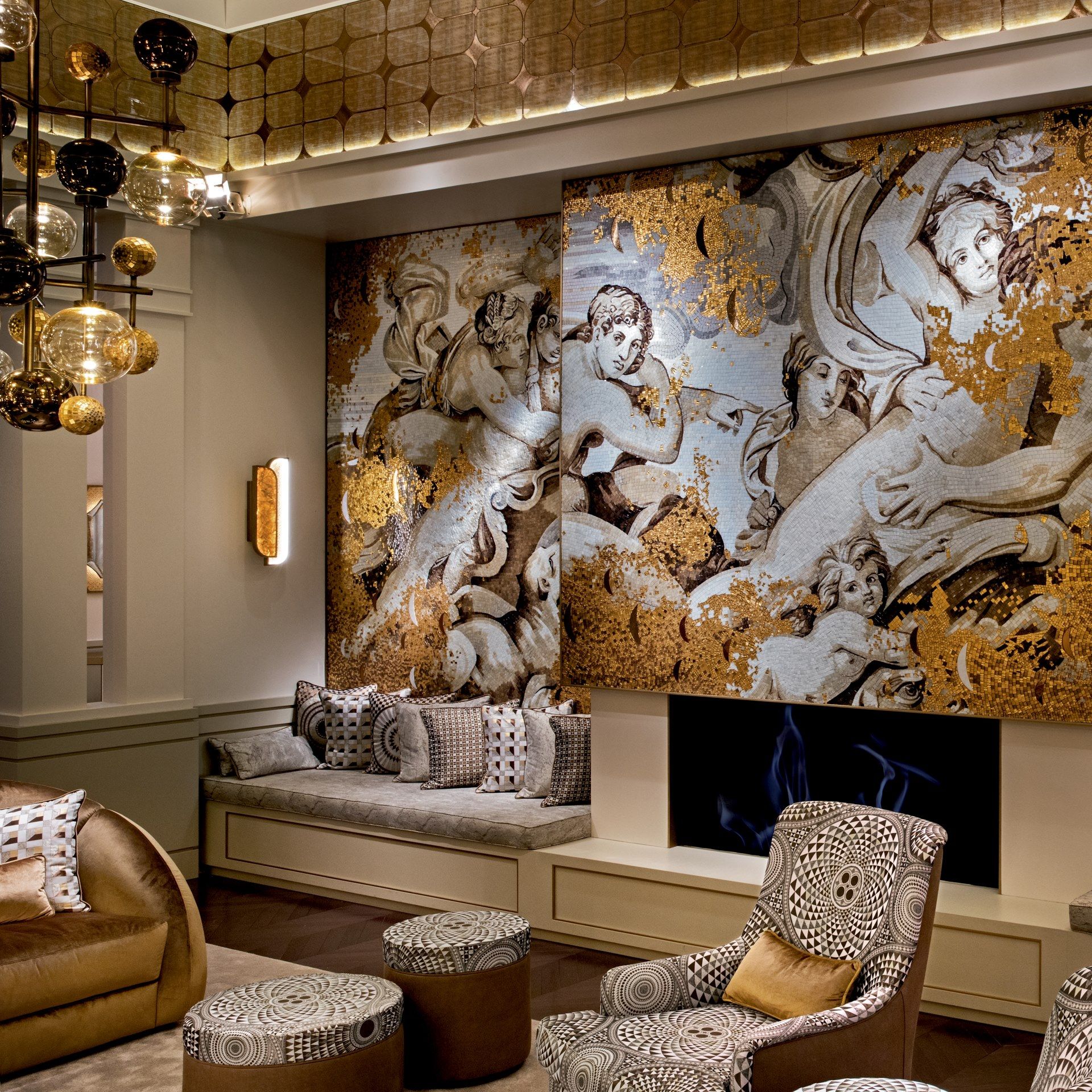 Латунный светодиодный настенный светильник Sicis VISCONTI ARCH-00129691 - Вид №3