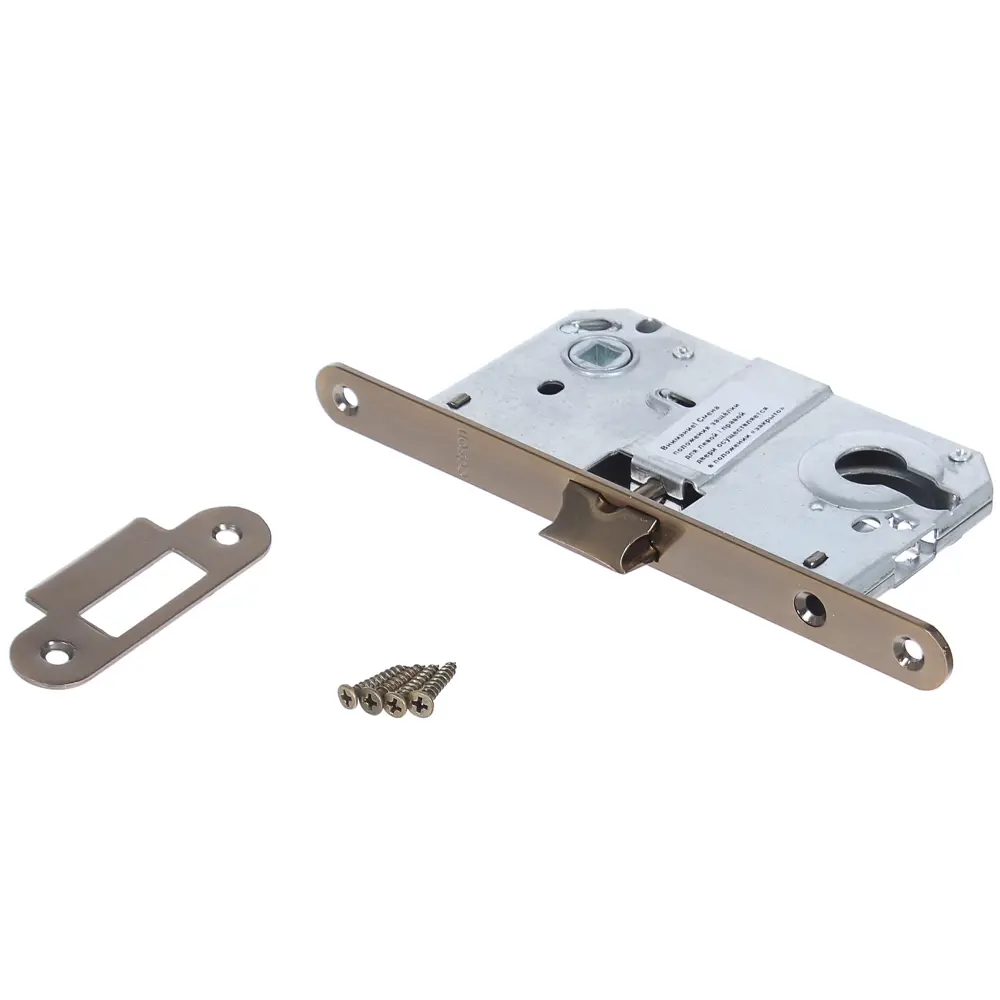 EDSON Защёлка под ключ металлическая EDS-50-85 для входных и межкомнатных дверей 81964453 STLM-0015700 - Вид №2