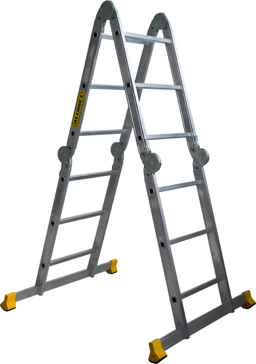 Лестница-трансформер, широкий, Профессиональная серия   4 секции по 3 ступени  4*3