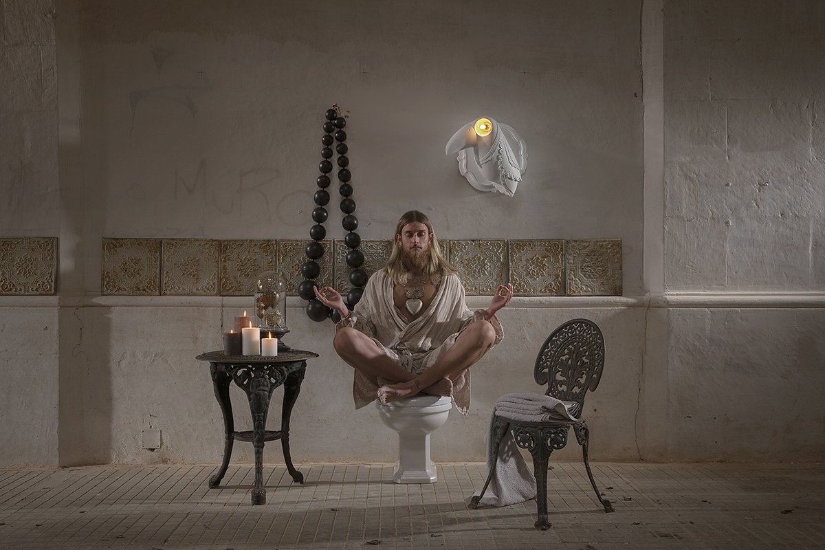 Светильник настенный белый Cubano KARMAN С ПТИЧКОЙ 00-3882937 Белый  - Вид №6