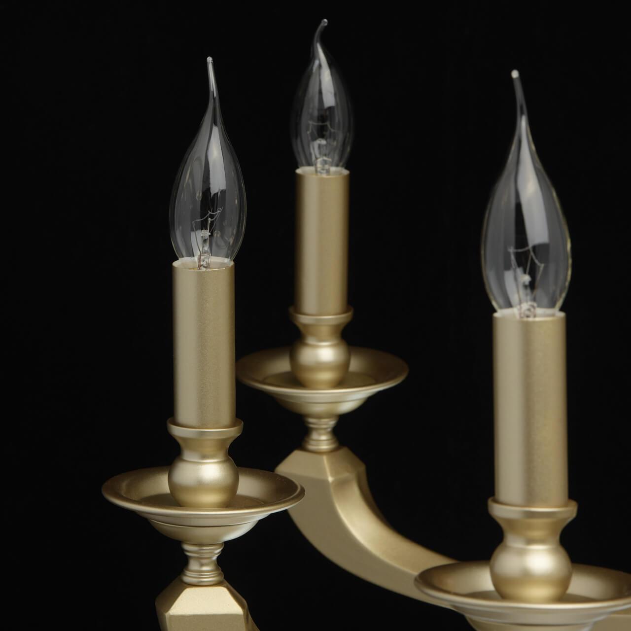 Подвесная люстра MW-Light Дэль Рей 4 700010908 MW-LIGHT ДИЗАЙНЕРСКИЕ, ДЭЛЬ РЕЙ 187443 Золотой  - Вид №2