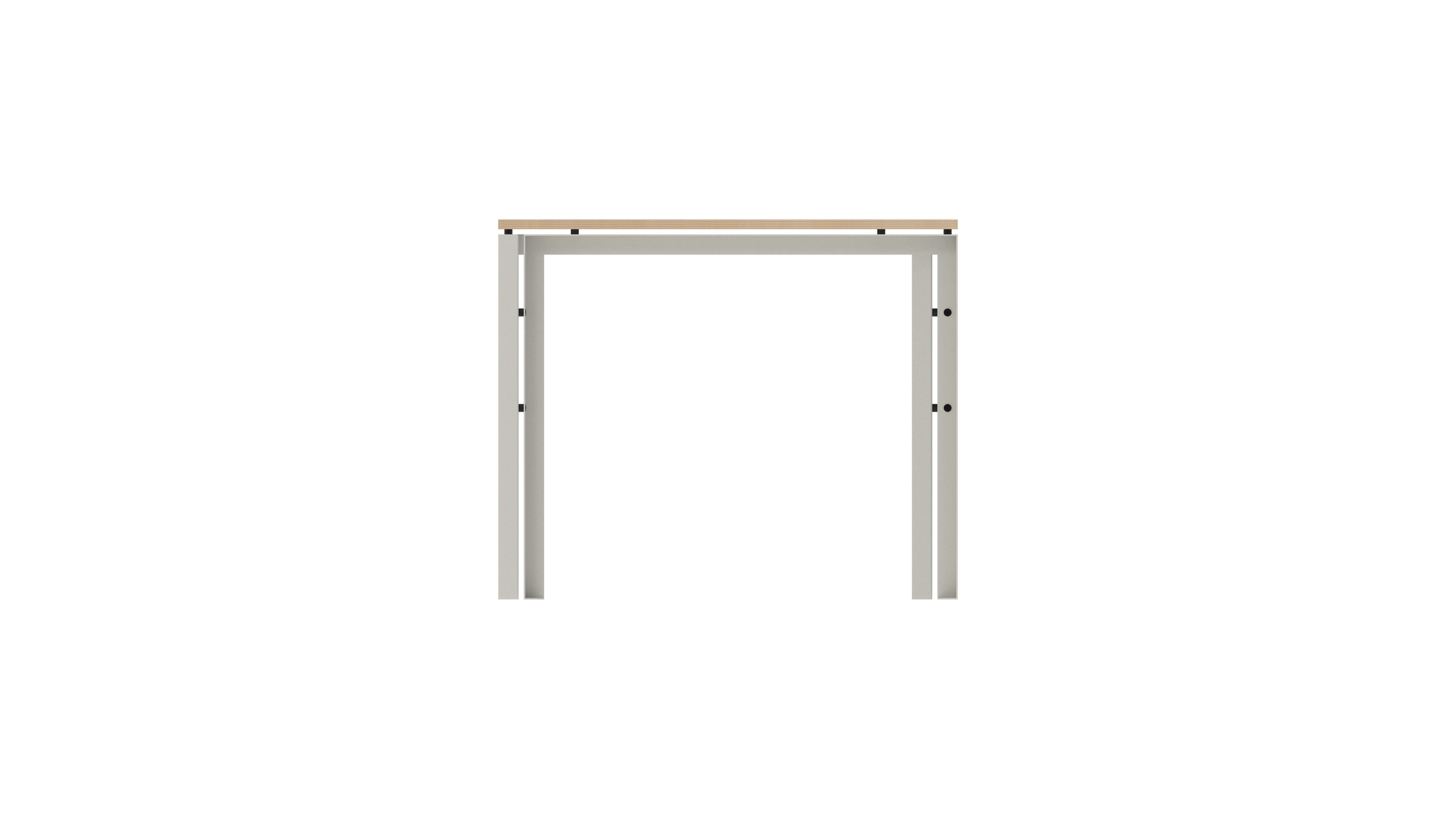 Прямоугольный стол из стали и дерева FUNCTIONALS WT-TABLE ARCH-00093437 - Вид №29