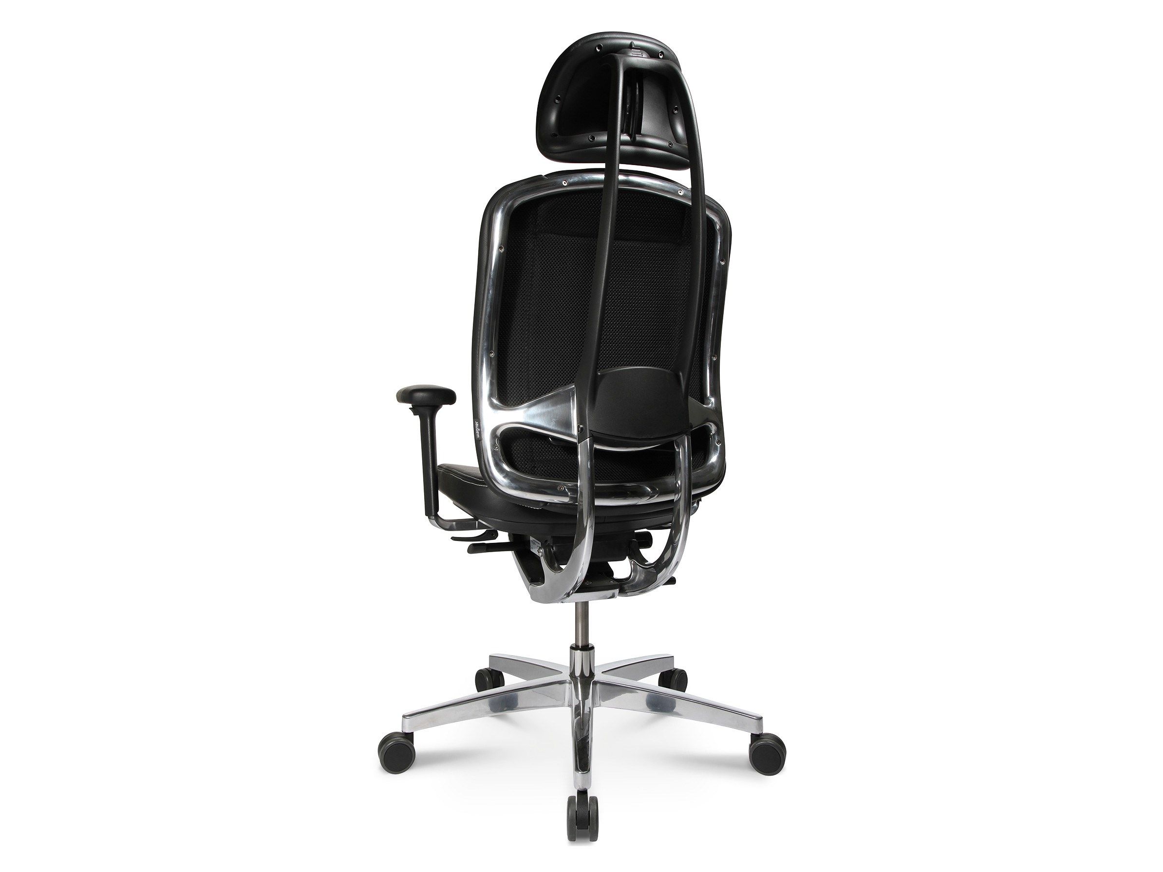 Кожаный поворотный операционный офисный стул с подголовником Wagner AluMedic ARCH-00059795 - Вид №2