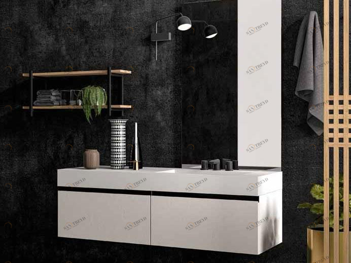 Birex Подвесной туалетный столик из меламина с ящиками Sidéro sun-id-1486118