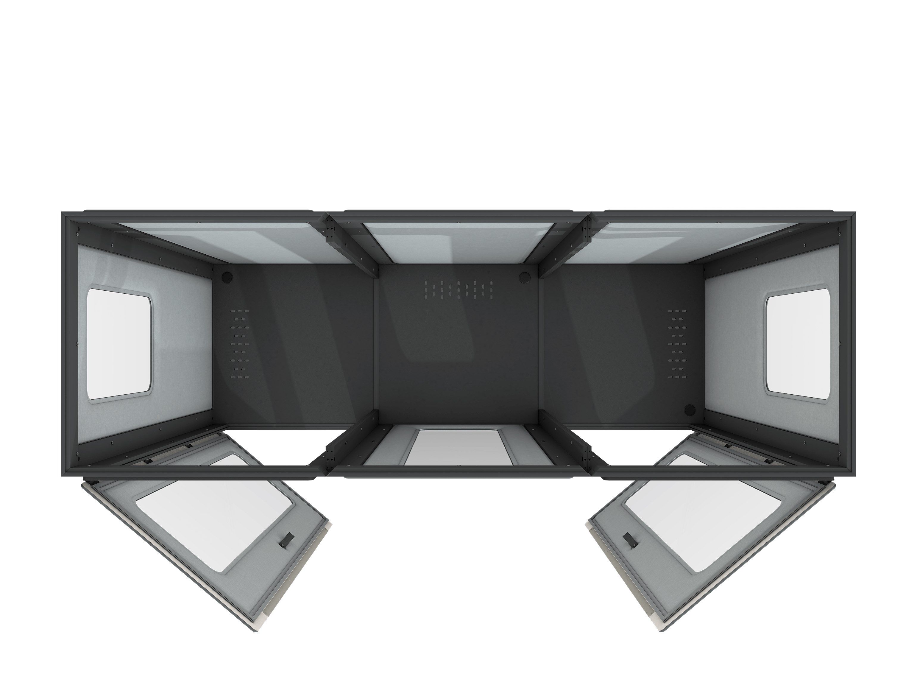 Многосторонняя акустическая офисная кабина Vicoustic VICBOOTH OFFICE CHAT BOOTH - 1x3 ARCH-00042881 - Вид №4