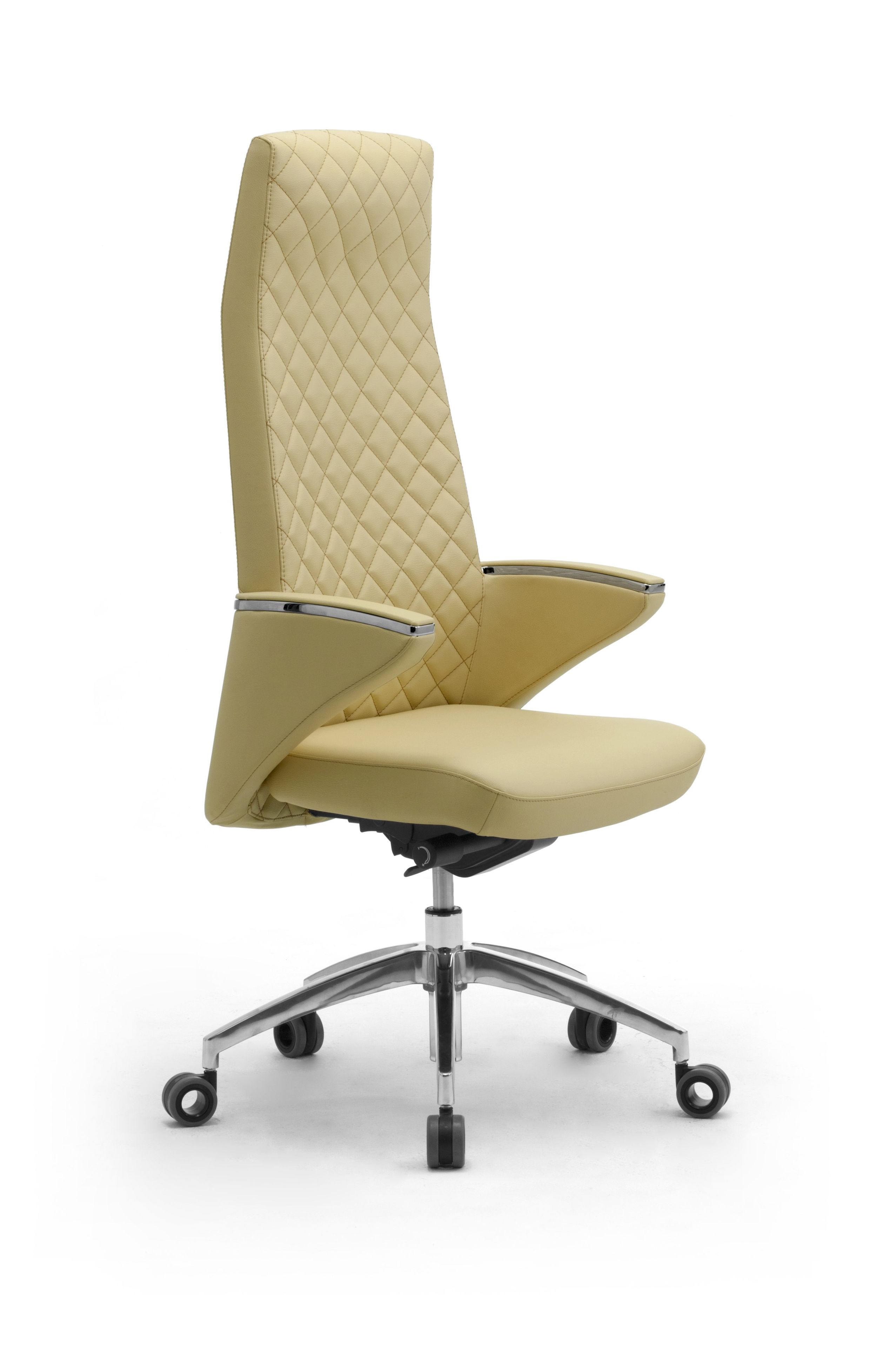 Кожаное вращающееся офисное кресло с подлокотниками Leyform Zeus ARCH-00041786 - Вид №13