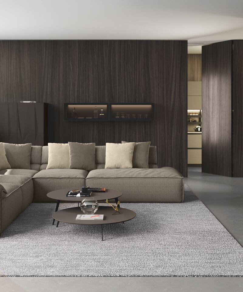 Модульный тканевый диван Febal Casa подпись ARCH-00116629 - Вид №3