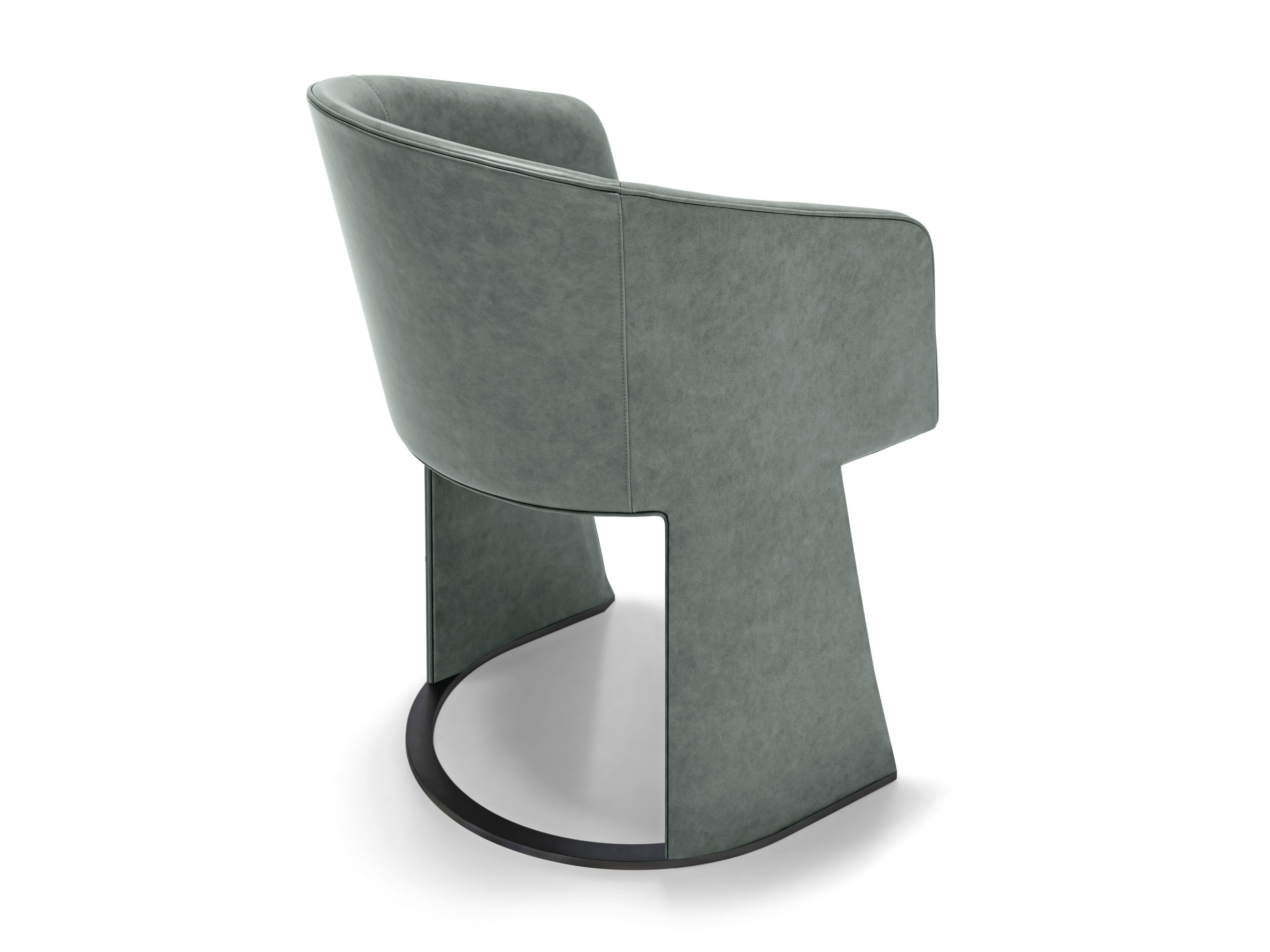 Кожаный мягкий стул с подлокотниками Arketipo NUMA ARCH-00140295 - Вид №1