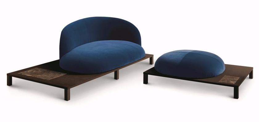 arflex Подставка для ног из ткани Bonsai sun-id-1479074 - Вид №1