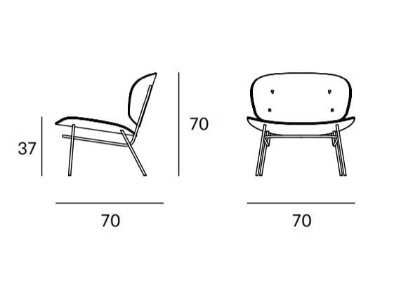 Кресло из ясеня Blasco&Vila Fosca ARCH-00102717 - Вид №11