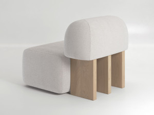 Тканевое кресло