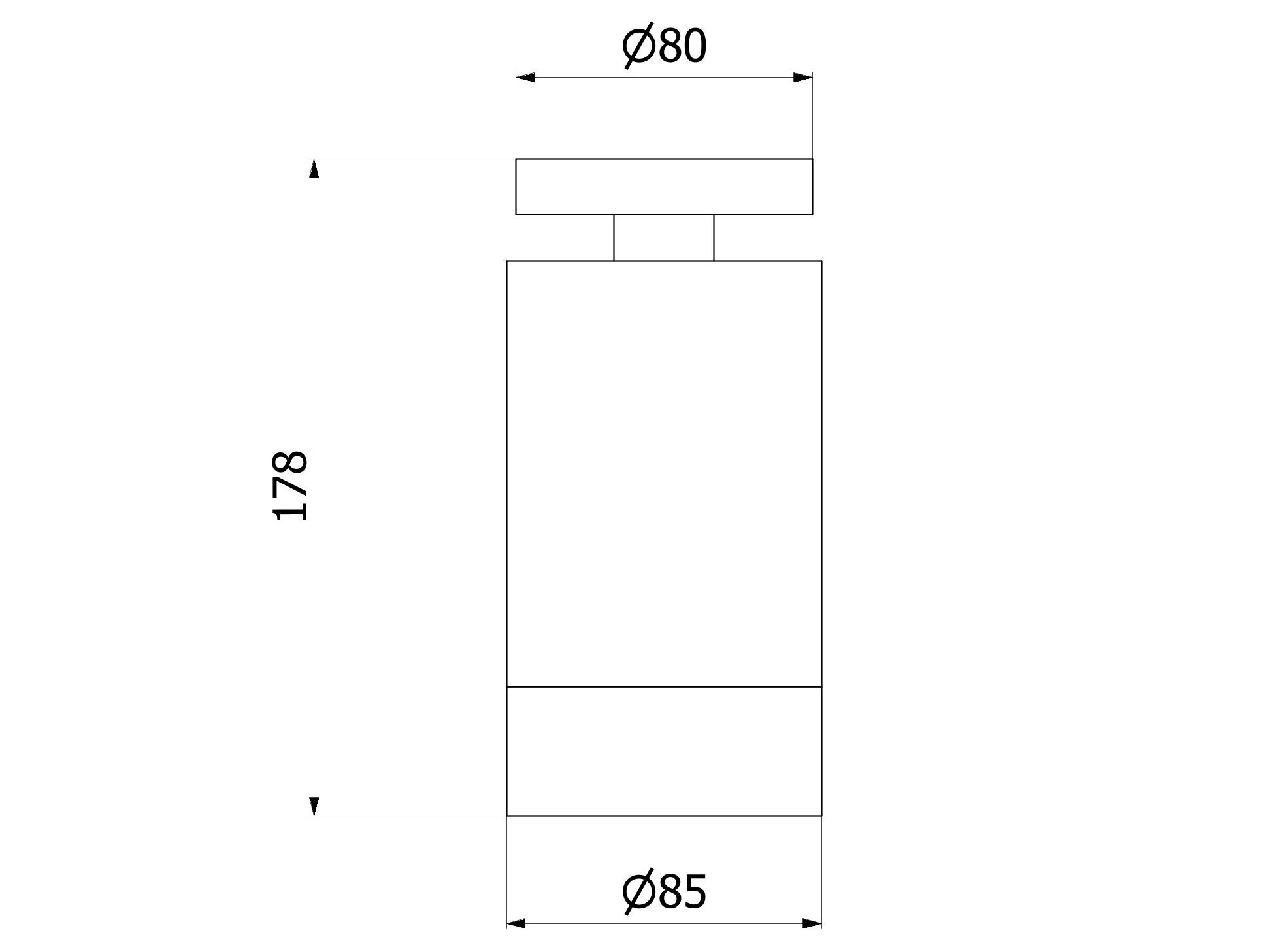 Круглая потолочная душевая головка IB промышленность ARCH-00122554 - Вид №9