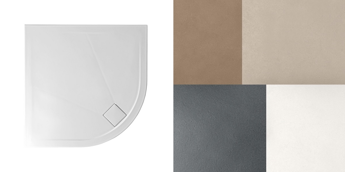 Душевой поддон Plus Ton 80 см 5AAE5N0 Gruppo Geromin - Вид №1