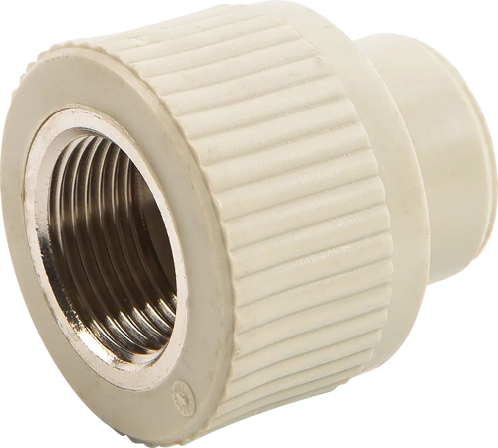 15799345 Муфта комбинированная FV-Plast 3/4"x20 мм ВР полипропилен 217021 STLM-0006354