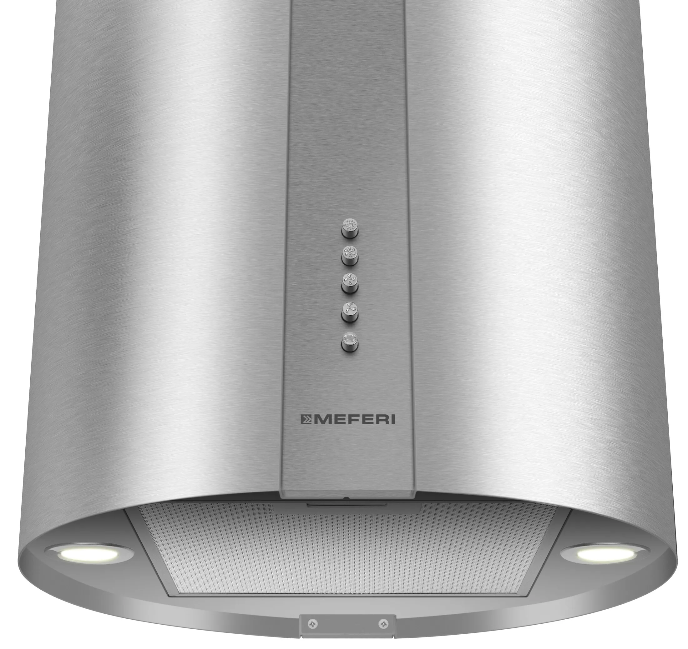 9243930 Вытяжка островная Meferi TUBE40IX ISLA POWER серебристый/серебристый STDN-0125147 - Вид №8