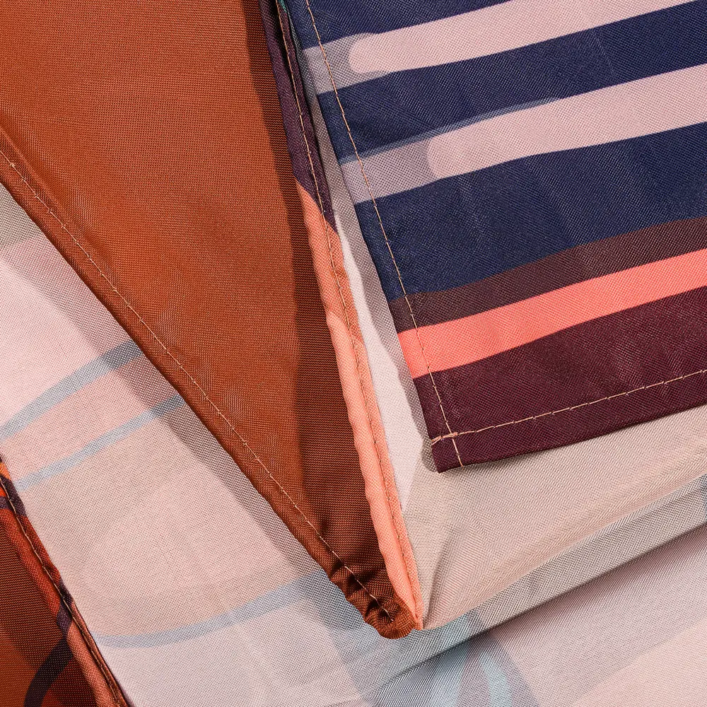 Штора для ванной Ethnic 180x200 см полиэстер цвет коричневый WESS STLM-2176106 - Вид №1