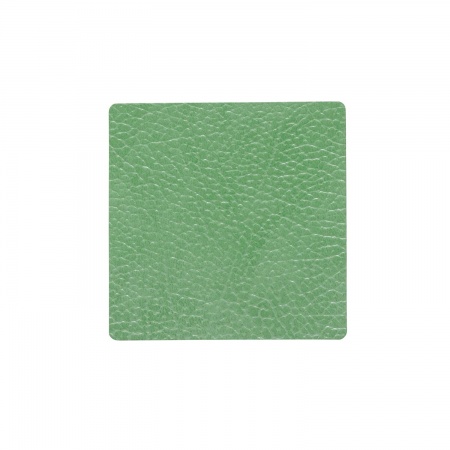 990216 HIPPO forest green подстаканник квадратный 10х10 см, толщина 1,6 мм;LIND DNA 