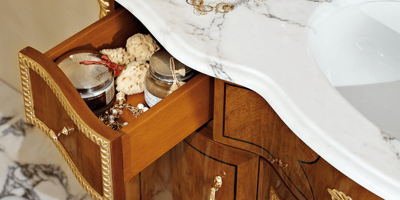 Комплект мебели для ванной 33/5 LINEATRE Versailles 335 - Вид №2