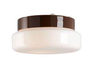 Настенный светильник / потолочный светильник из опалового стекла