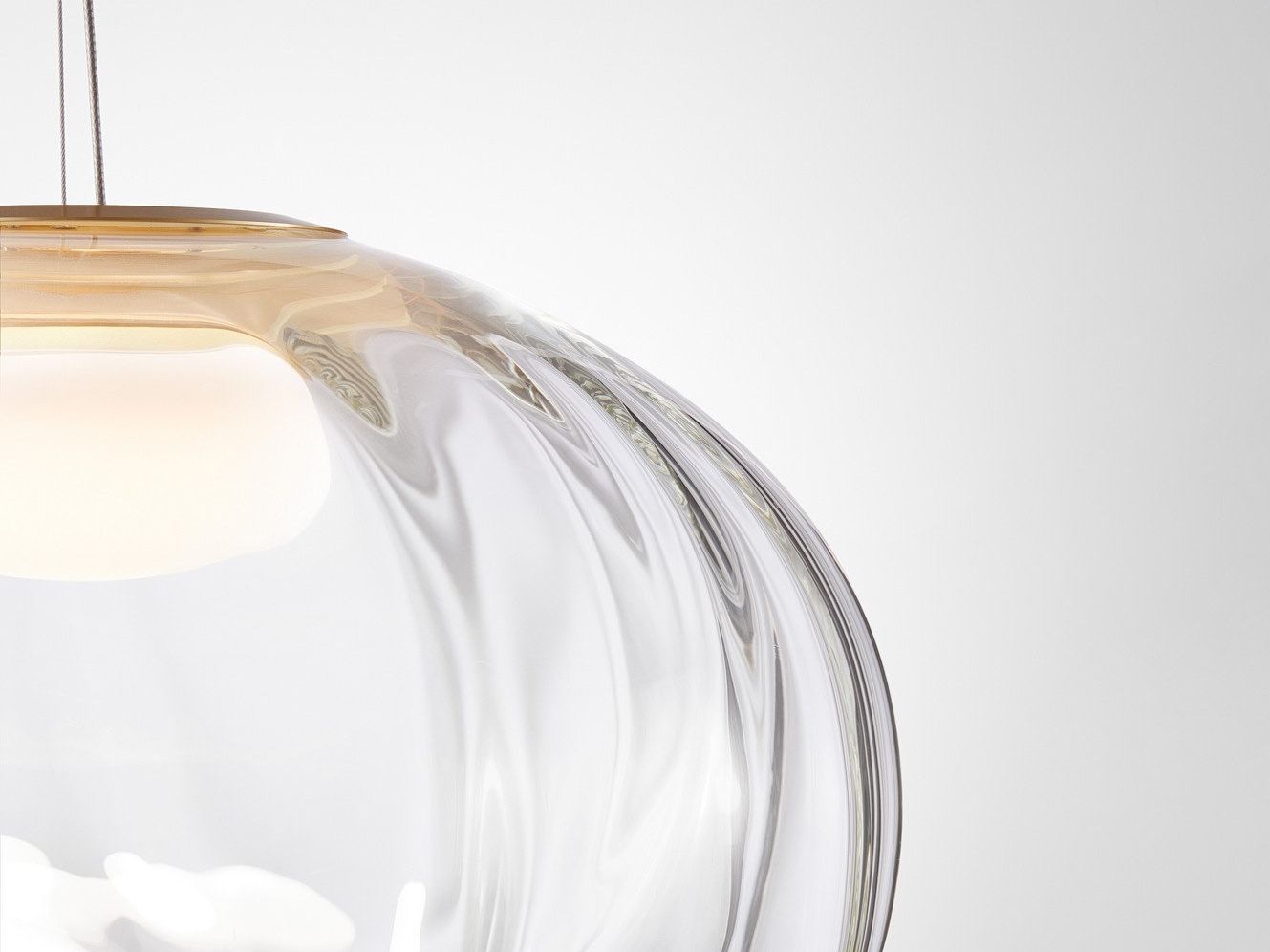 Стеклянный светодиодный подвесной светильник Ross Gardam Méne ARCH-00076758 - Вид №3