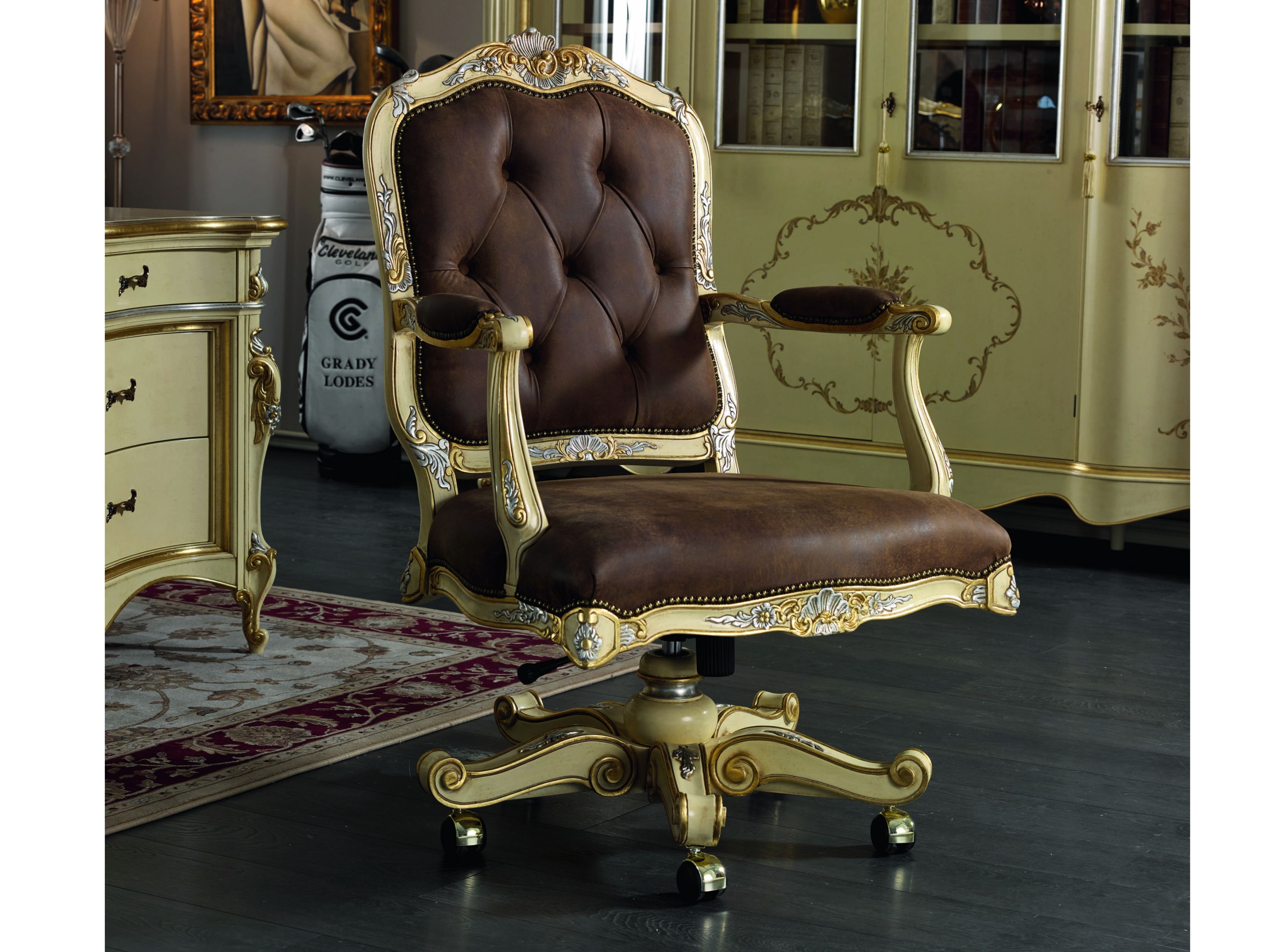 5-спицевое вращающееся офисное кресло с колесами SCAPPINI & C 35th Anniversary ARCH-00132932 - Вид №1