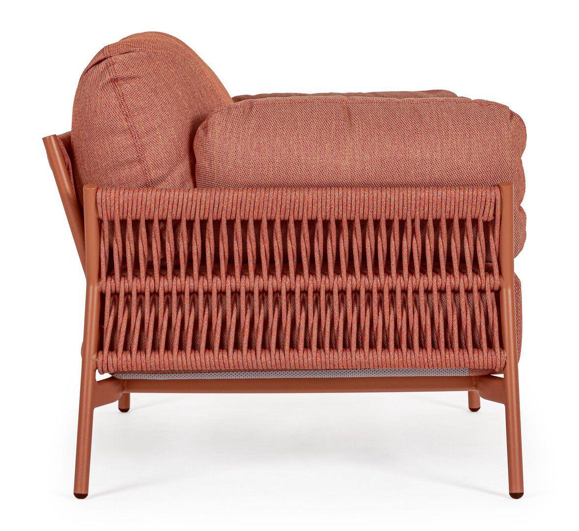 Веревочное и тканевое садовое кресло с подлокотниками BIZZOTTO Pardis ARCH-00002123 - Вид №11