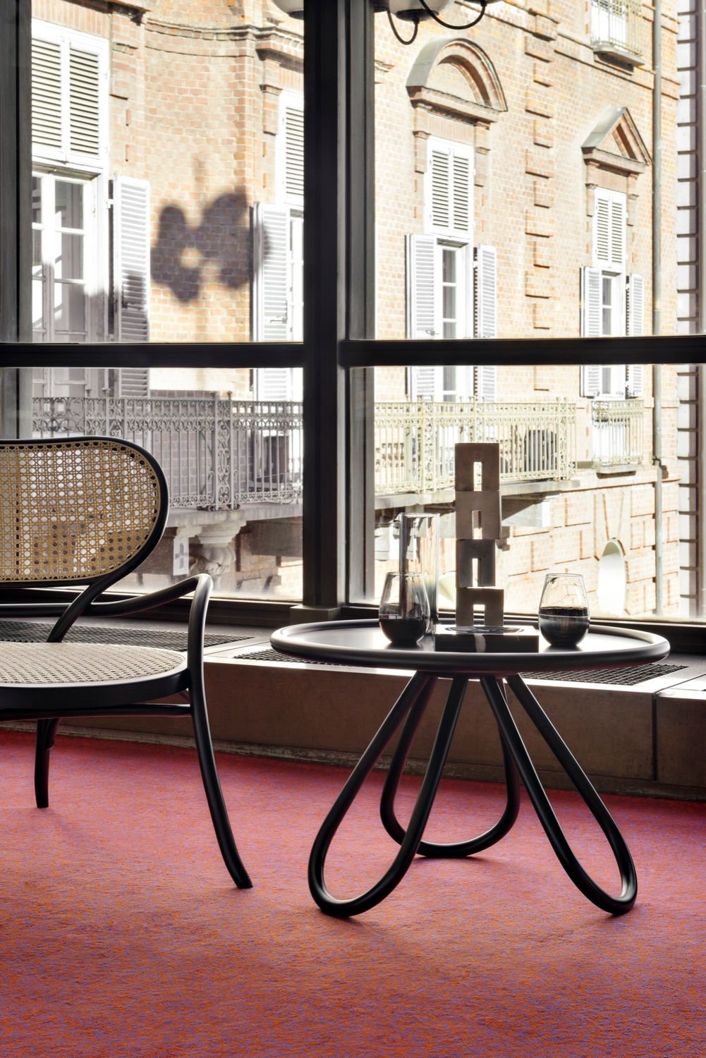 Круглый деревянный журнальный столик Wiener GTV Design ARCH-00063821 - Вид №3