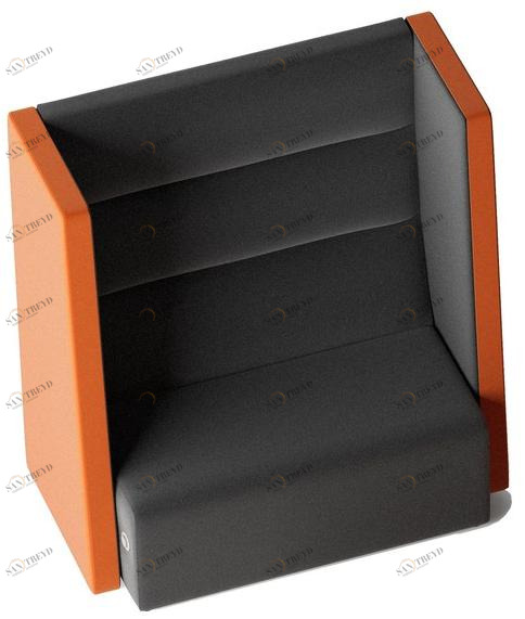 Arte & D 2-х местный диван с высокой спинкой Tres P1905 v