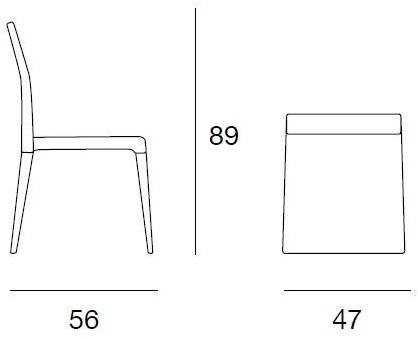 Pacini & Cappellini Стул из ткани  5468  - Вид №2