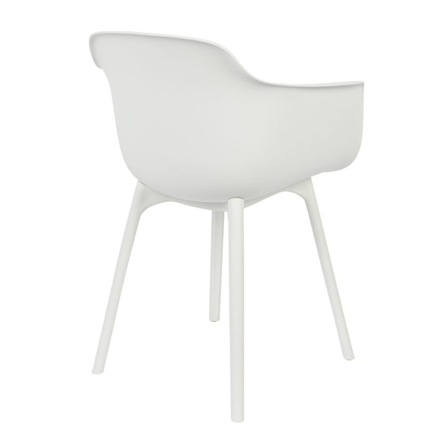 Кресло Mae, белое White Label Living 1200163 - Вид №8